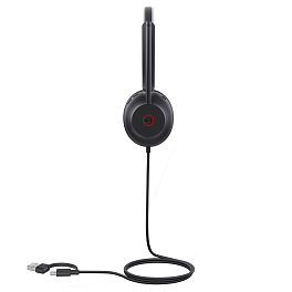 Yealink UH35 Mono UC USB-C/A, проводная USB гарнитура